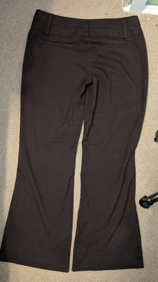 Maurices brown wide leg dress pants - size 9 / 10 - Picture 4 of 6